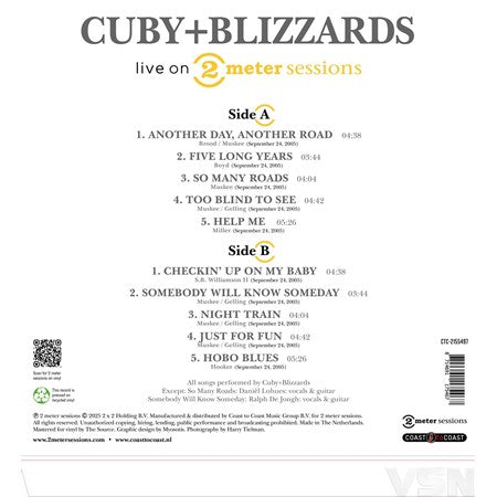  |  vinyl lp | Cuby & Blizzards - 2 Meter Sessies (LP) | Records on Vinyl
