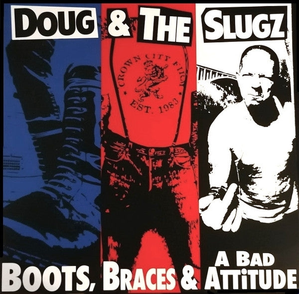  |  Vinyl LP | Doug & the Slugz - Boots, Braces & a Battle Attitude (LP) | Records on Vinyl