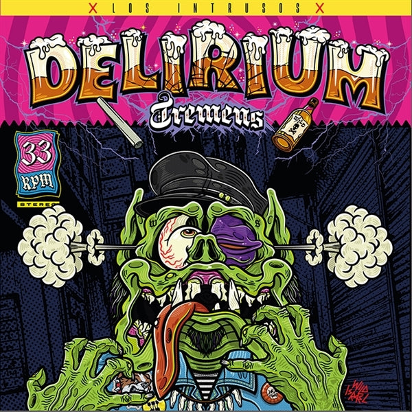  |  Vinyl LP | Los Intrusos - Delirium Tremens (LP) | Records on Vinyl