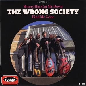 Wrong Society - Misery Had Got Me Down (Single) Cover Arts and Media | Records on Vinyl
