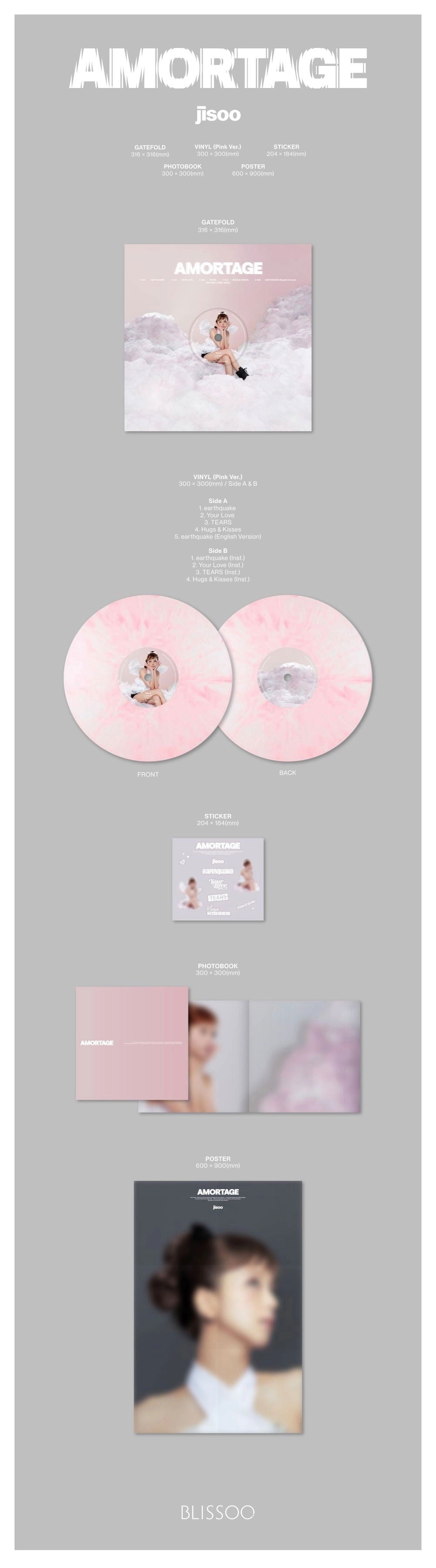  |   | Jisoo - Amortage (LP) | Records on Vinyl