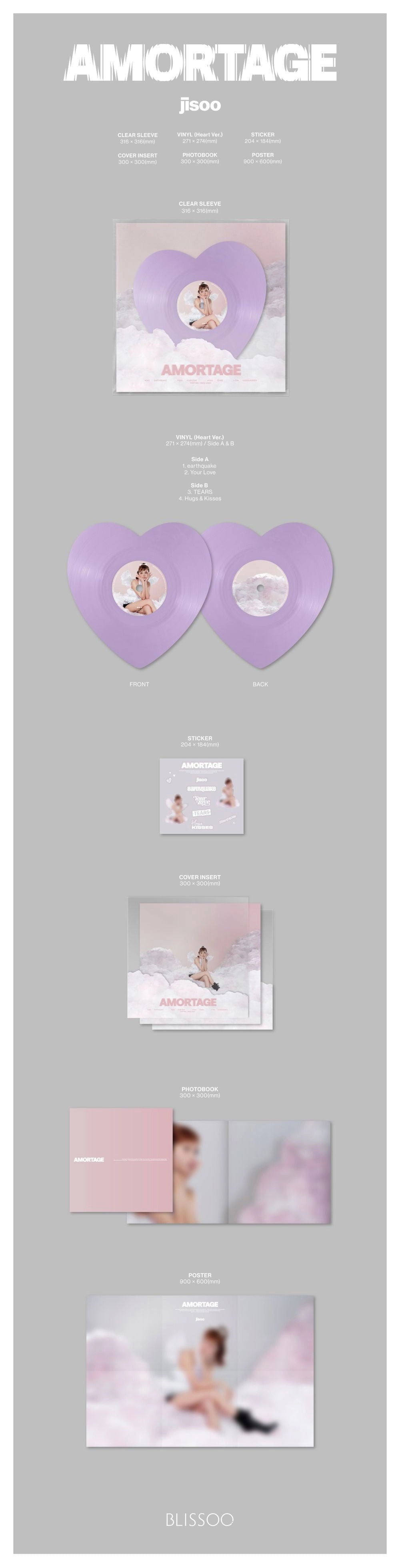  |   | Jisoo - Amortage (LP) | Records on Vinyl