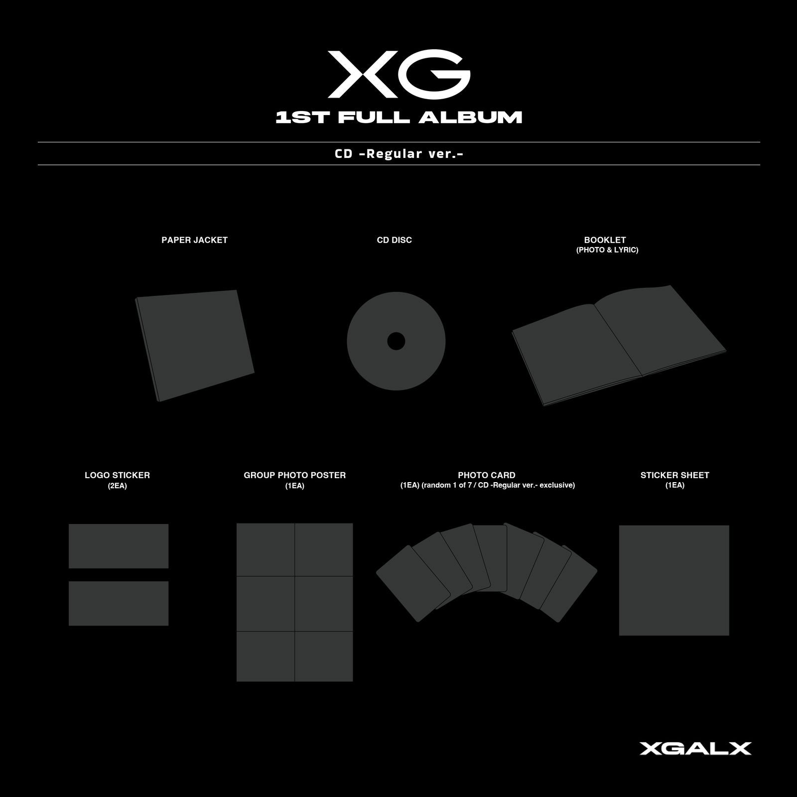 Xg - Vol.1 (LP) Cover Arts and Media | Records on Vinyl