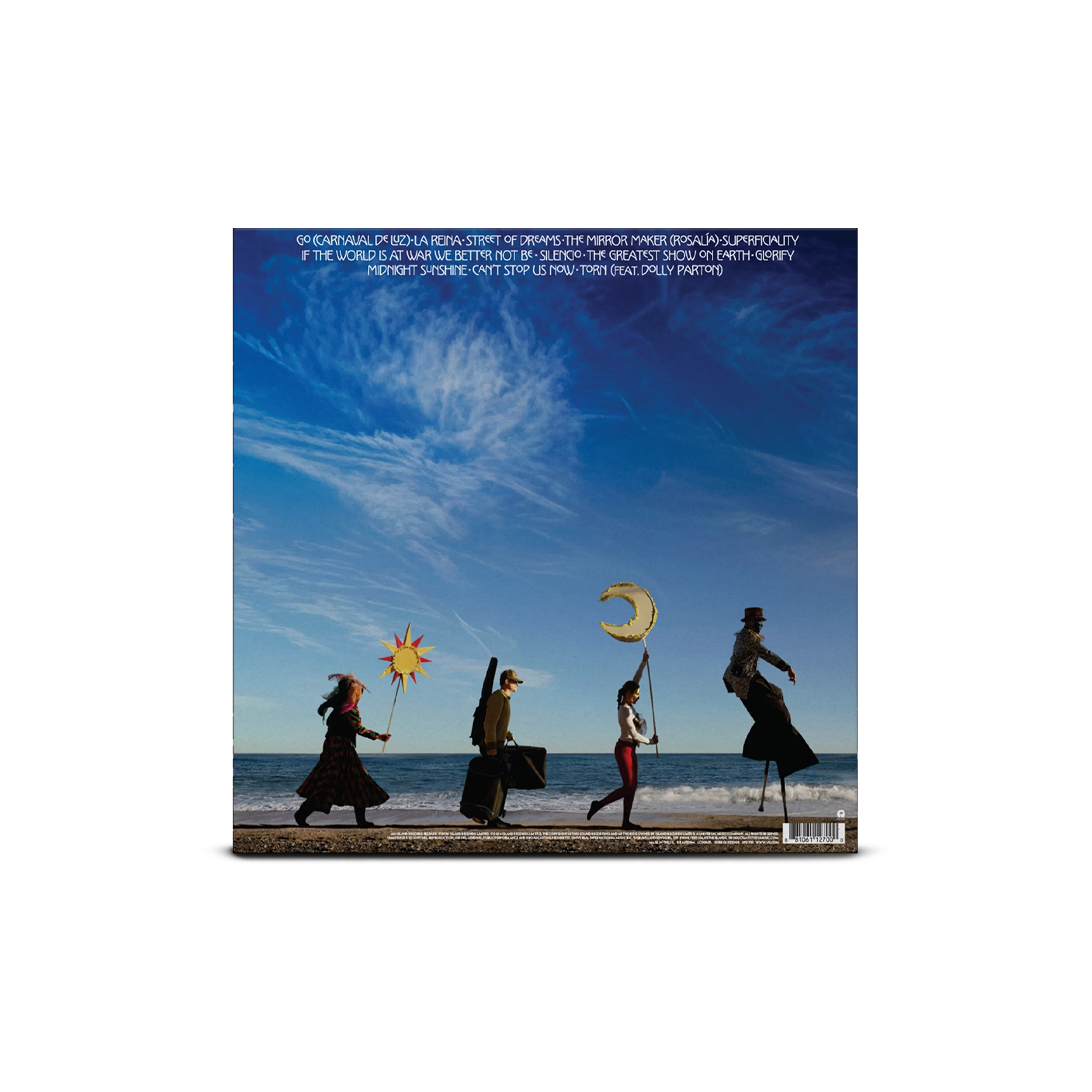 U2 - Carnaval De Luz (1LP, Dark Blue Marble Vinyl)