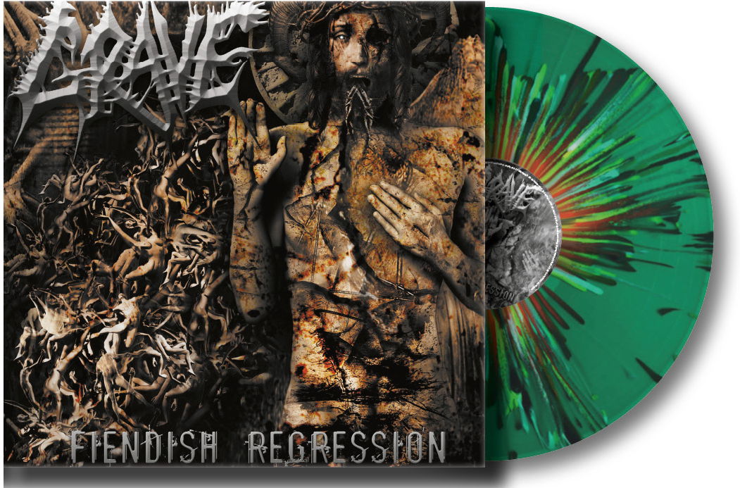 Grave - Fiendish Regression (LP) Cover Arts and Media | Records on Vinyl