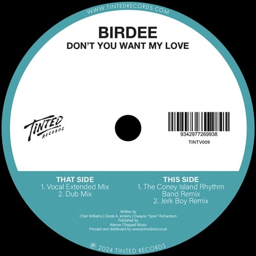 Birdee - Don't You Want My Love (Single) Cover Arts and Media | Records on Vinyl