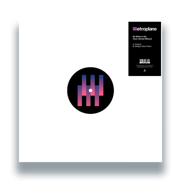  |  12" Single | Daniel & Metroplane Wilson - Be Where I Am (Single) | Records on Vinyl