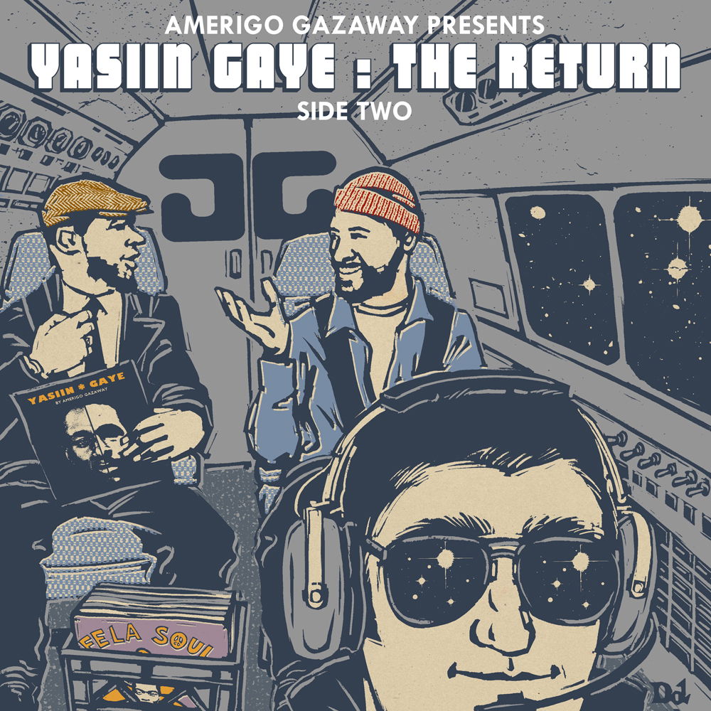 Mos Def & Marvin Gaye - Yasin Gaye the Return (2 LPs) Cover Arts and Media | Records on Vinyl