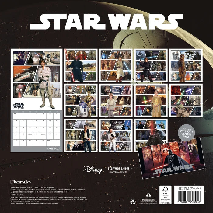 Star Wars Classic Calendar