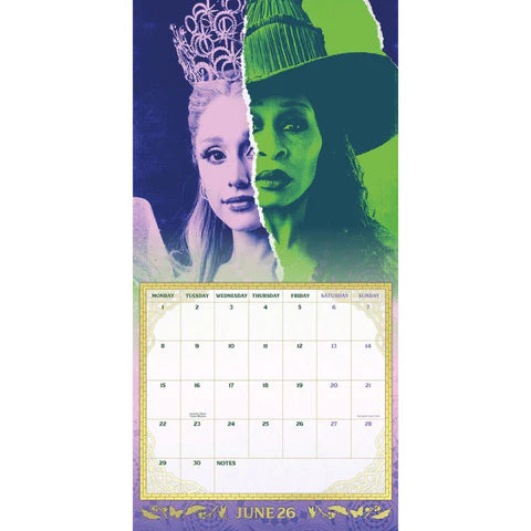  |  Calendar | Wicked 2026 Official Calendar | Records on Vinyl