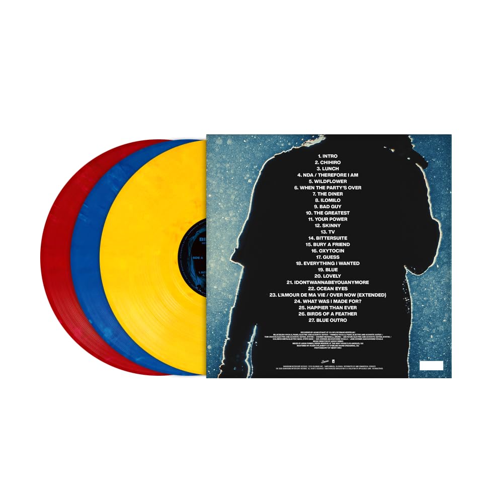  |  Vinyl LP | Billie Eilish - Hit Me Hard And Soft: The Tour (Live)  (3 LPs) | Records on Vinyl