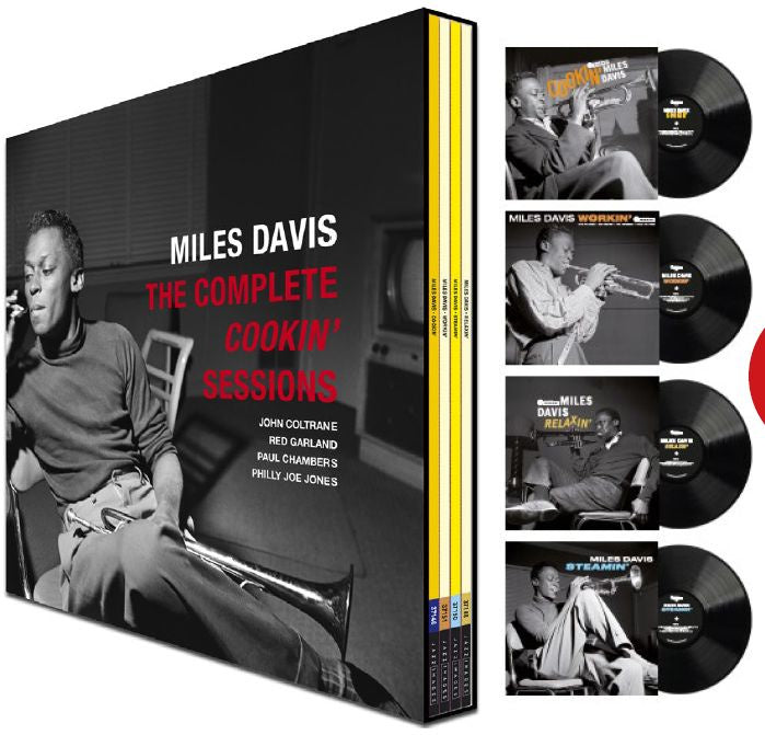  |   | Miles Davis - Complete Cookin' Sessions (4 LPs) | Records on Vinyl