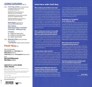  |  Vinyl LP | Fazil Say - Gershwin (LP) | Records on Vinyl