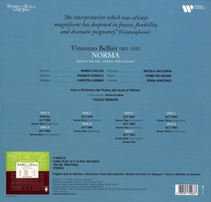  |  Vinyl LP | Maria Callas - Bellini: Norma (4 LPs) | Records on Vinyl