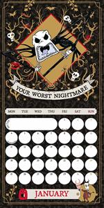Nightmare Before Christmas Calendar