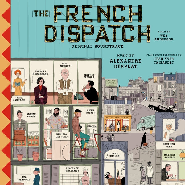 Ost - French Dispatch  |  Vinyl LP | Alexandre Desplat - The French Dispatch (2 LPs) | Records on Vinyl