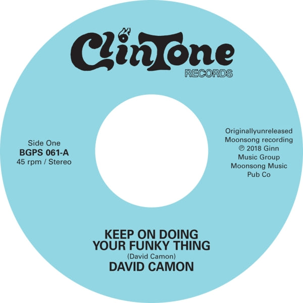  |  7" Single | David/Johnny Jacobs Camon - Keep On Doing Your Funky Thing / Ain't It Funky (Doing Your Own Thing) (Single) | Records on Vinyl