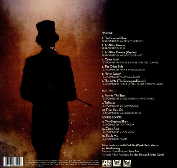 Ost - Greatest Showman.. |  Vinyl LP | Various - The Greatest Showman Reimagine (LP) | Records on Vinyl
