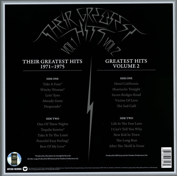 Eagles - Their Greatest Hits 1&2 |  Vinyl LP | Eagles - Their Greatest Hits Vol.1 & 2 (2 LPs) | Records on Vinyl