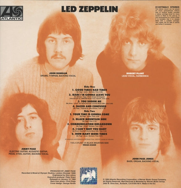 Led Zeppelin - I  |  Vinyl LP | Led Zeppelin - I  (LP) | Records on Vinyl