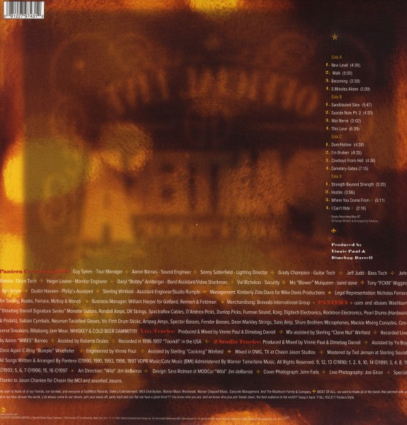 Pantera - Official Live 101 Proof |  Vinyl LP | Pantera - Official Live (2 LPs) | Records on Vinyl