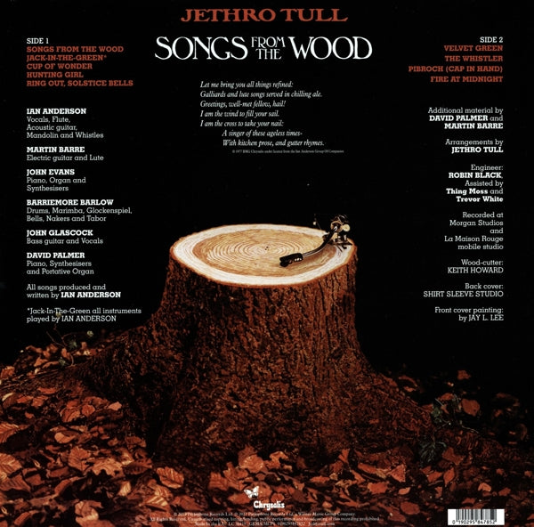 Jethro Tull - Songs From..  |  Vinyl LP | Jethro Tull - Songs From the Wood (LP) | Records on Vinyl