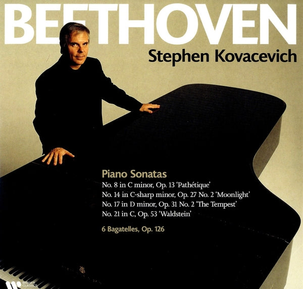  |  Vinyl LP | Stephen Kovacevich - Beethoven Piano Sonatas No.8, 14, 17 & 21/6 Bagatelles Op.126 (2 LPs) | Records on Vinyl