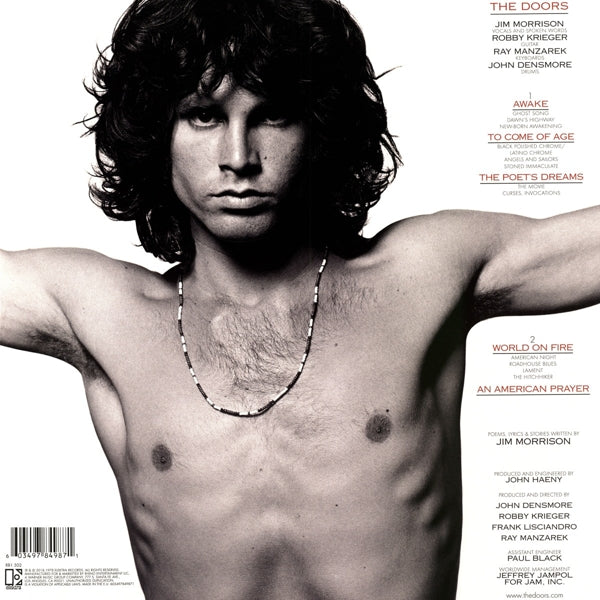 Jim Morrison - An American Prayer  |  Vinyl LP | Jim Morrison - An American Prayer  (LP) | Records on Vinyl