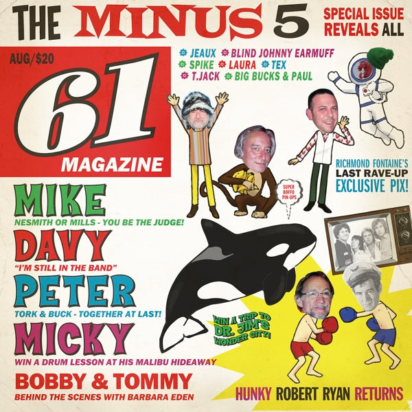 Minus 5 - Of Monkees And Men |  Vinyl LP | Minus 5 - Of Monkees And Men (LP) | Records on Vinyl