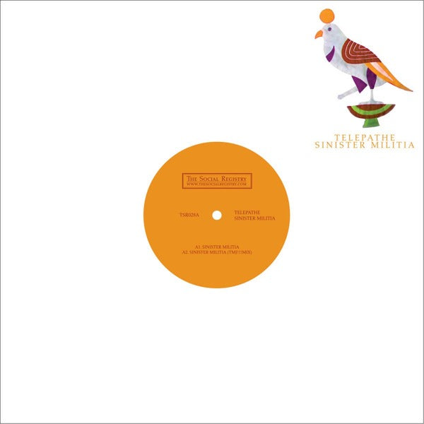 |  12" Single | Telepathy - Sinister Militia (Single) | Records on Vinyl
