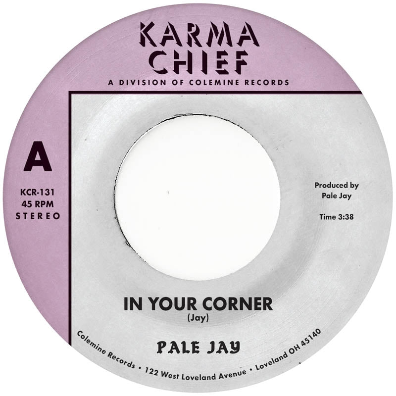  |  7" Single | Pale Jay - In Your Corner (Single) | Records on Vinyl