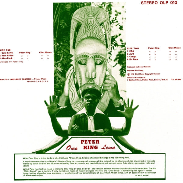 Peter King - Omo Lewa |  Vinyl LP | Peter King - Omo Lewa (LP) | Records on Vinyl