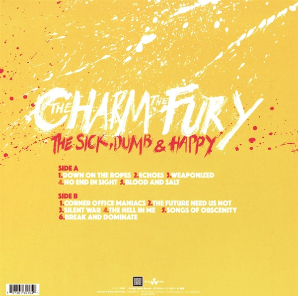 Charm The Fury - Sick Dumb & Happy  |  Vinyl LP | Charm The Fury - Sick Dumb & Happy  (LP) | Records on Vinyl