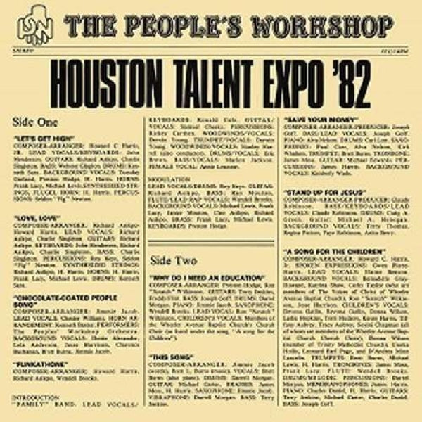 People's Workshop - Houston Talent Expo '82 |  Vinyl LP | People's Workshop - Houston Talent Expo '82 (LP) | Records on Vinyl