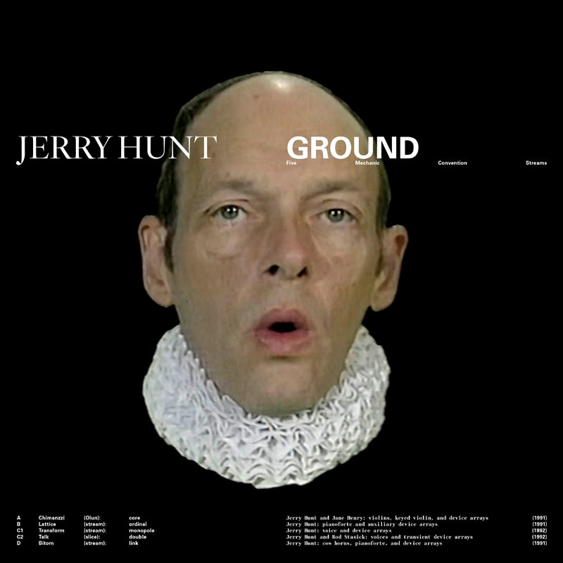 |  Vinyl LP | Jerry Hunt - Ground: Five Mechanic Convention Streams (2 LPs) | Records on Vinyl