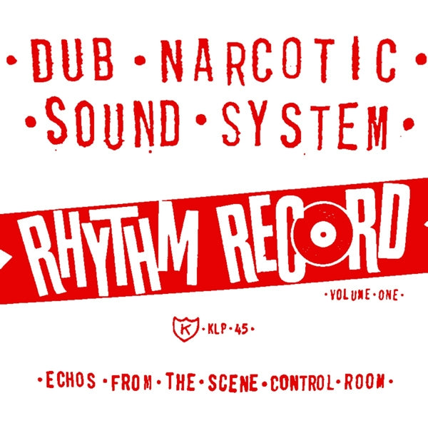 Dub Narcotic Sound System - Rhythm Records Vol.1 |  Vinyl LP | Dub Narcotic Sound System - Rhythm Record Vol. One (LP) | Records on Vinyl