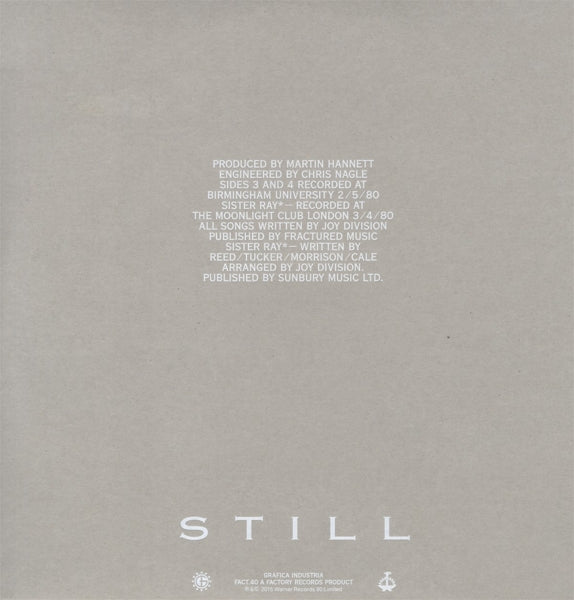 Joy Division - Still |  Vinyl LP | Joy Division - Still (2 LPs) | Records on Vinyl