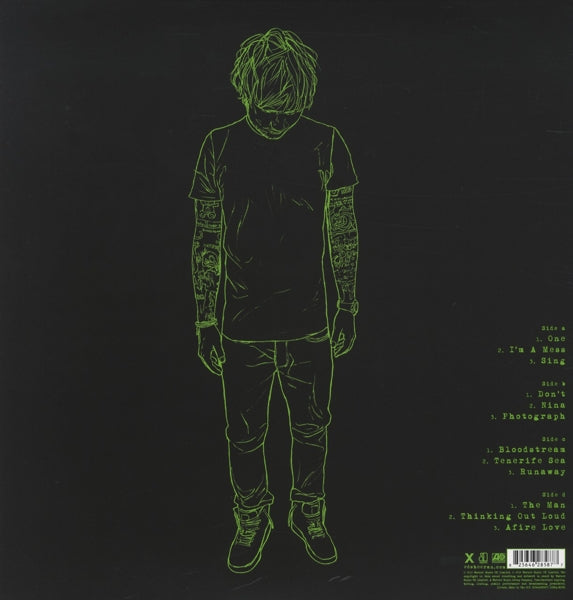 Ed Sheeran - Multiply (X) |  Vinyl LP | Ed Sheeran - Multiply (X) (2 LPs) | Records on Vinyl