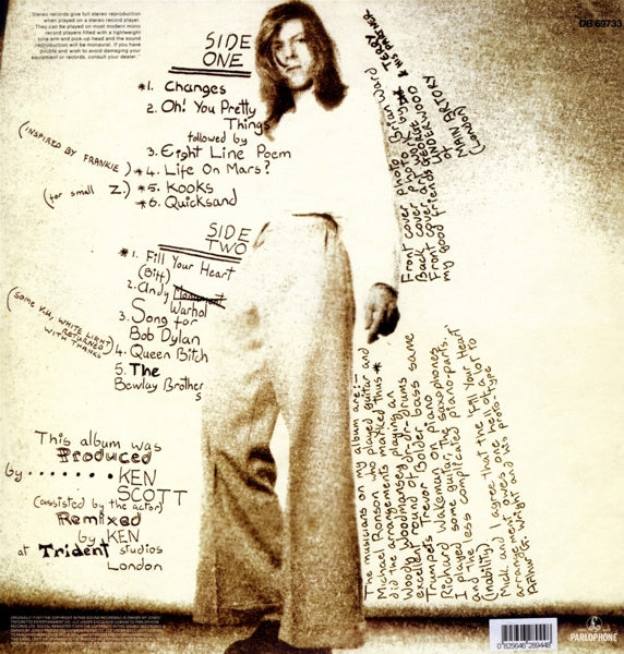 David Bowie - Hunky Dory  |  Vinyl LP | David Bowie - Hunky Dory (LP) | Records on Vinyl