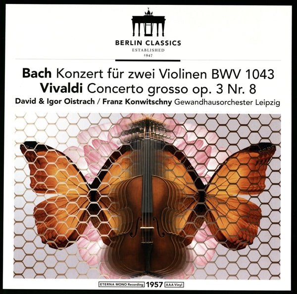  |  Vinyl LP | Bach/Vivaldi - Concerto For 2 Violins In D Minor/Concerto Grosso Op.3 (LP) | Records on Vinyl