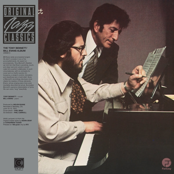  |  Vinyl LP | Tony & Bill Evans Bennett - Tony Bennett Bill Evans Album (LP) | Records on Vinyl