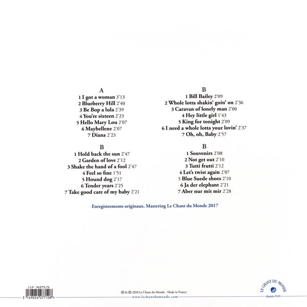 Johnny Hallyday - Sings In English |  Vinyl LP | Johnny Hallyday - Sings In English (2 LPs) | Records on Vinyl