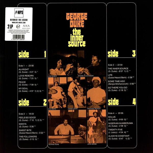 George Duke - Inner Source  |  Vinyl LP | George Duke - Inner Source  (2 LPs) | Records on Vinyl
