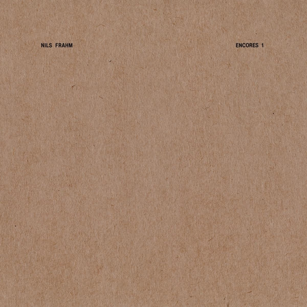  |  12" Single | Nils Frahm - Encores 1 (Single) | Records on Vinyl