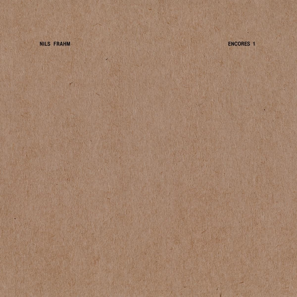  |  12" Single | Nils Frahm - Encores 1 (Single) | Records on Vinyl
