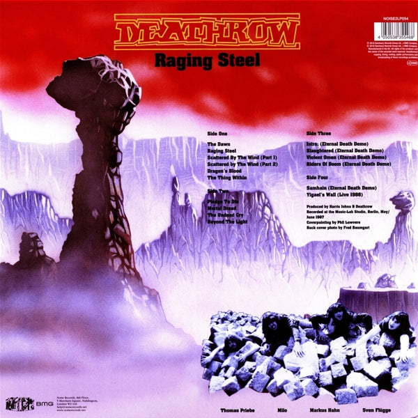 Deathrow - Raging Steel  |  Vinyl LP | Deathrow - Raging Steel  (2 LPs) | Records on Vinyl