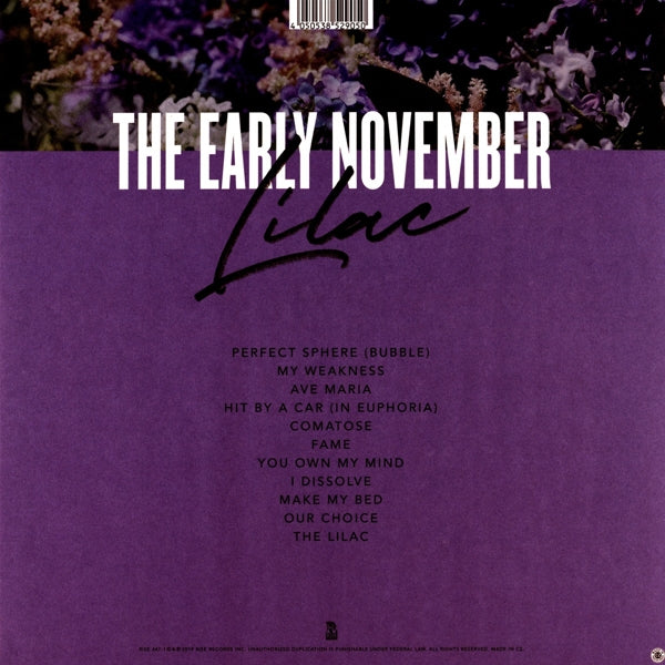 Early November - Lilac |  Vinyl LP | Early November - Lilac (LP) | Records on Vinyl
