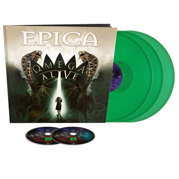Epica - Omega Alive  |  Vinyl LP | Epica - Omega Alive  (3LP+DVD+Blu-Ray) | Records on Vinyl