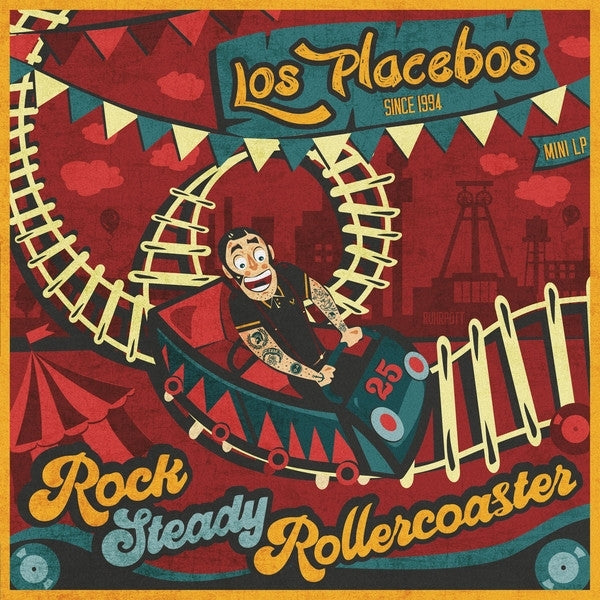 Los Placebos - Rock Steady Rollercoaster |  Vinyl LP | Los Placebos - Rock Steady Rollercoaster (LP) | Records on Vinyl