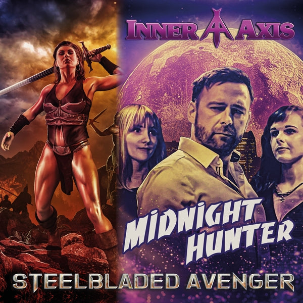 Inner Axis - Midnight Hunter / Steelbl |  Vinyl LP | Inner Axis - Midnight Hunter / Steelbl (LP) | Records on Vinyl